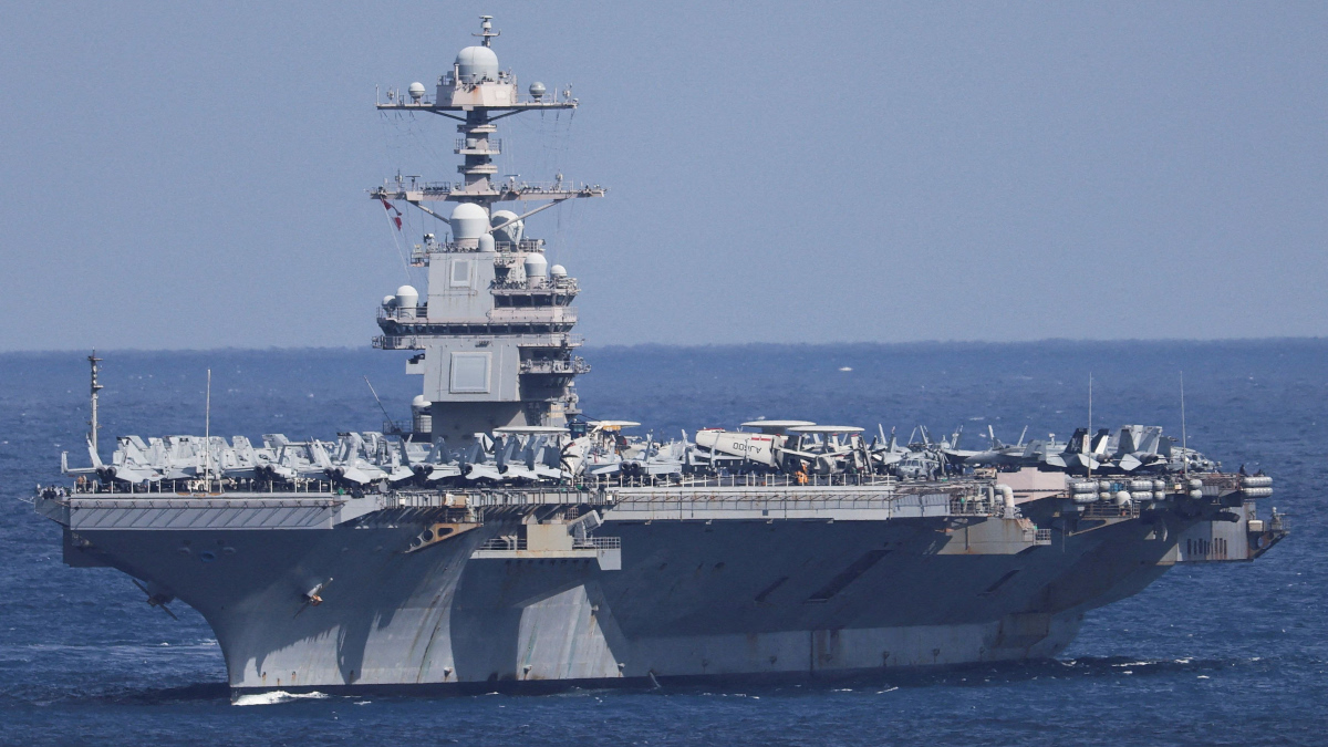 Tο πυρηνοκίνητο αμερικανικό αεροπλανοφόρο “USS Gerald R. Ford”