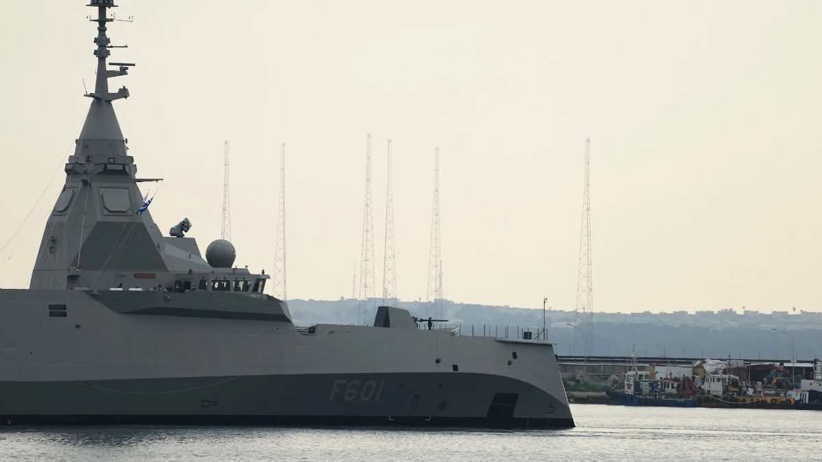 Η Φρεγάτα Κίμων (F601) του Πολεμικού Ναυτικού στην Κύπρο - Μάρτιος 2026