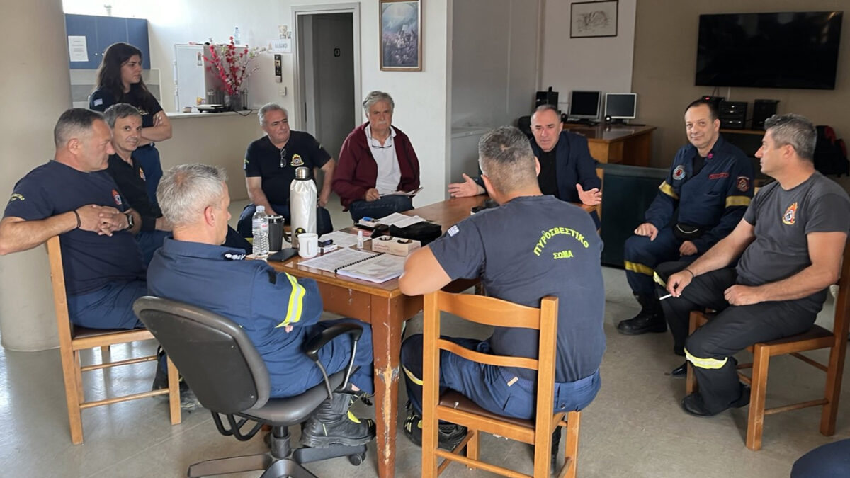 Περιοδείες του ΚΚΕ σε Πυροσβεστικούς Σταθμούς και Στρατιωτικές Υπηρεσίες - Αιτωλοακαρνανία