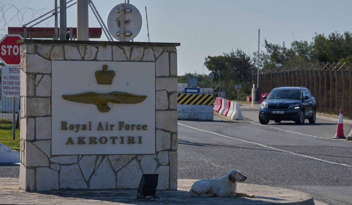 Η Στρατιωτική Βάση (RAF) της Βρετανίας στο Ακρωτήρι της Κύπρου