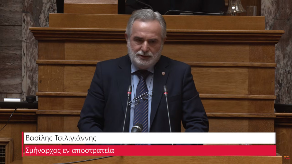 Στην εκδήλωση της KE και της Κοινοβουλευτικής Ομάδας του ΚΚΕ με θέμα «Οι θέσεις του ΚΚΕ για την αντιπυρική προστασία», έκανε παρέμβαση o Βασίλης Τσιλιγιάννης, σμήναρχος εν αποστρατεία, πρόεδρος του Συλλόγου Αποφοίτων Σχολής Τεχνικών Υπαξιωματικών Αεροπορίας (ΣΑΣ) και του Συντονιστικού Συμβουλίου Συλλόγων Αποφοίτων Ανωτέρων Στρατιωτικών Σχολών Υπαξιωματικών (ΑΣΣΥ) Ενόπλων Δυνάμεων