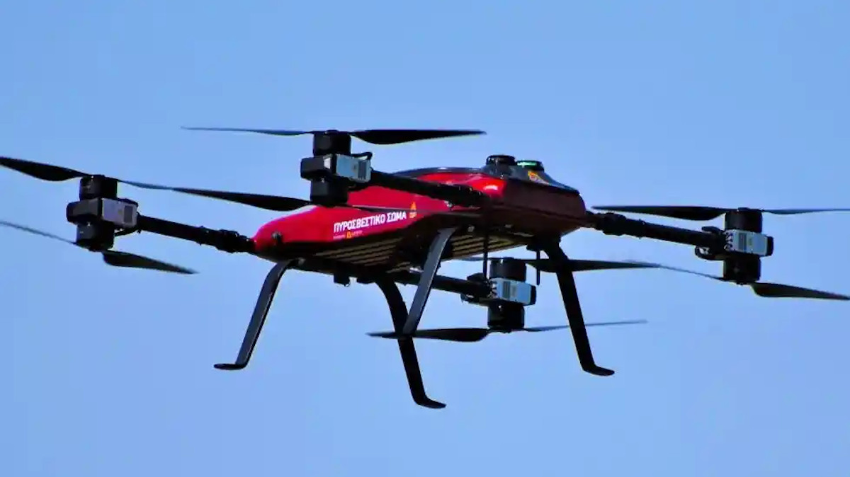 Drone Πυροσβεστικής - «Διττή χρήση» - Εργαζόμενοι – αξιωματικοί – επιστήμονες ΣΤΟΝ ΑΓΩΝΑ! Η επιστήμη δεν ανήκει στους πολέμους τους