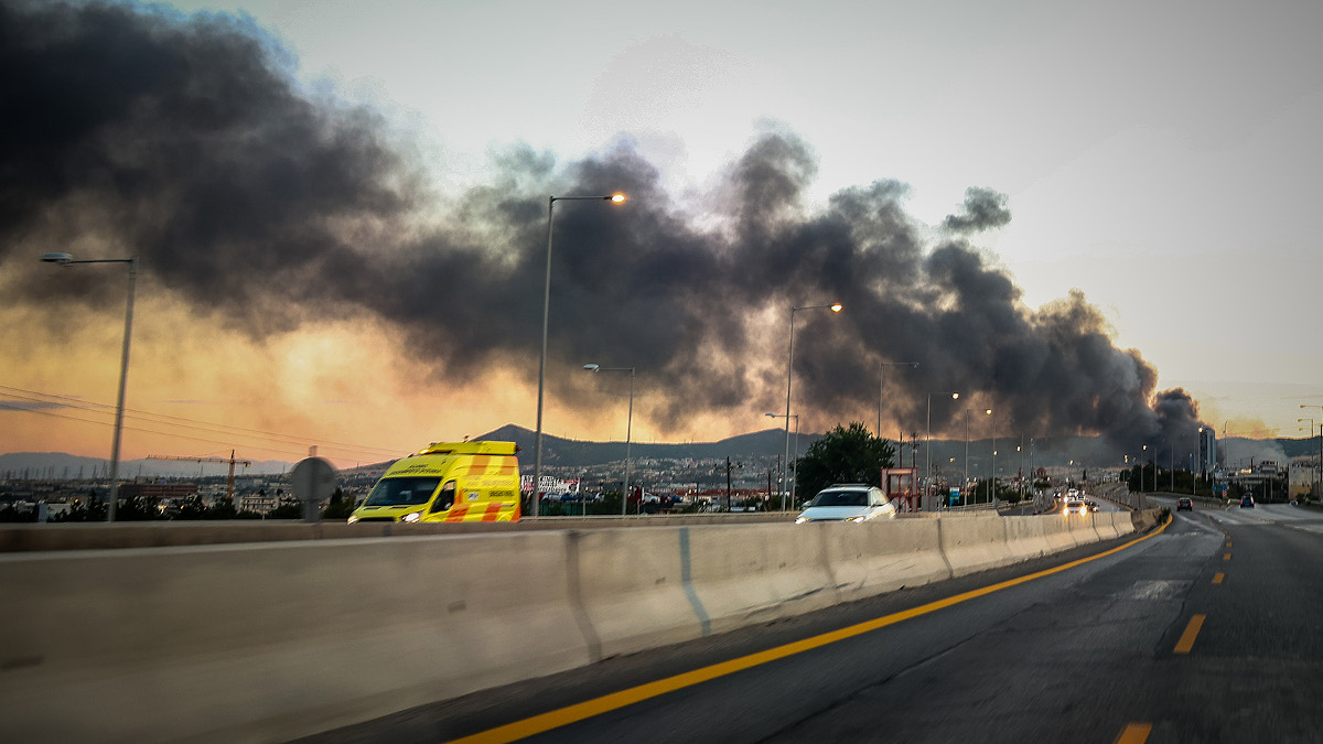 Πυρκαγιά στο Ωραιόκαστρο - Θεσσαλονίκης - Τοξικό Νέφος - 4-5/7/2026