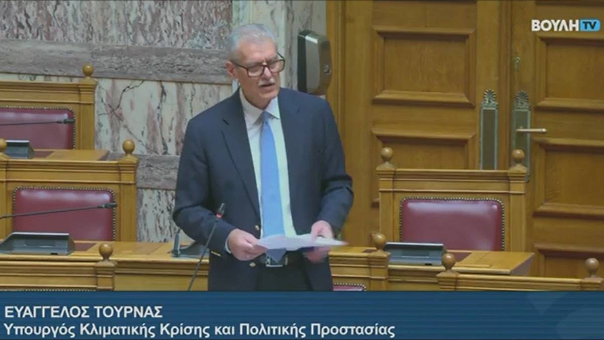 Για τον ίδιο άνθρωπο μιλάμε... - Υπουργός Κλιματική Κρίσης και Πολιτικής Προστασίας - Βουλή