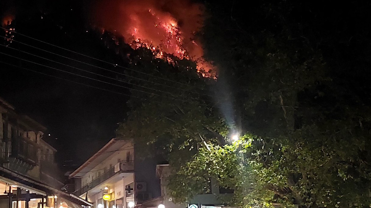 Κόνιτσα: Ανεξέλεγκτη για 7η μέρα η πυρκαγιά