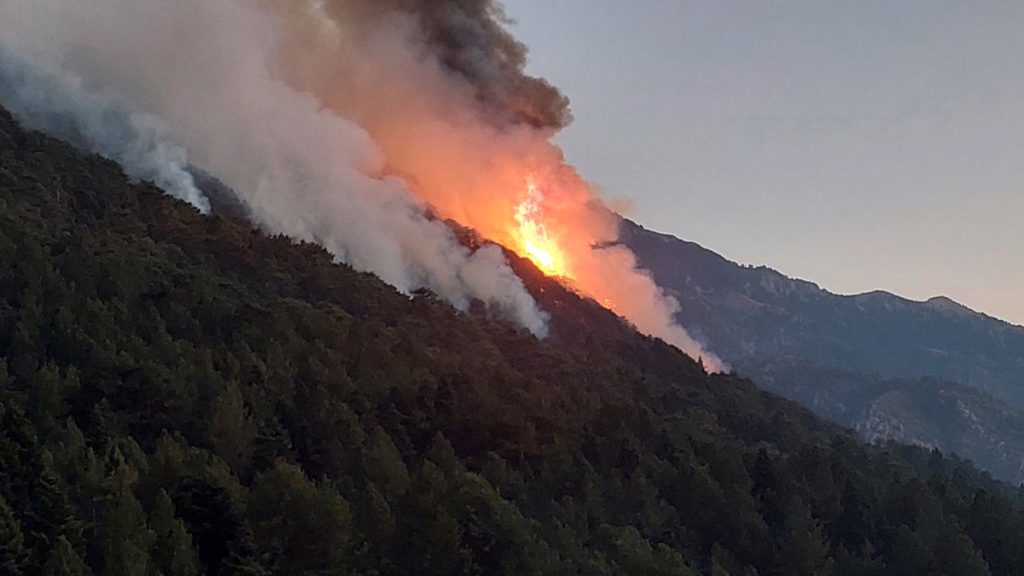 Κόνιτσα: Ανεξέλεγκτη για 7η μέρα η πυρκαγιά