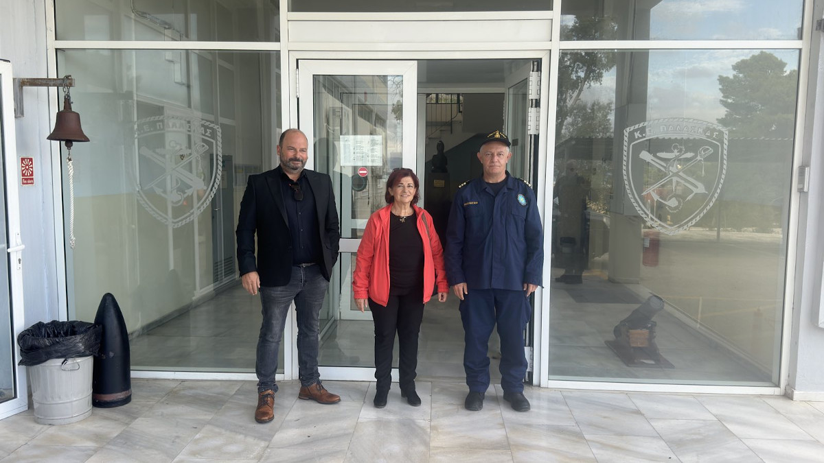 ΚΚΕ: Επίσκεψη στη Σχολή Δόκιμων Λιμενοφυλάκων