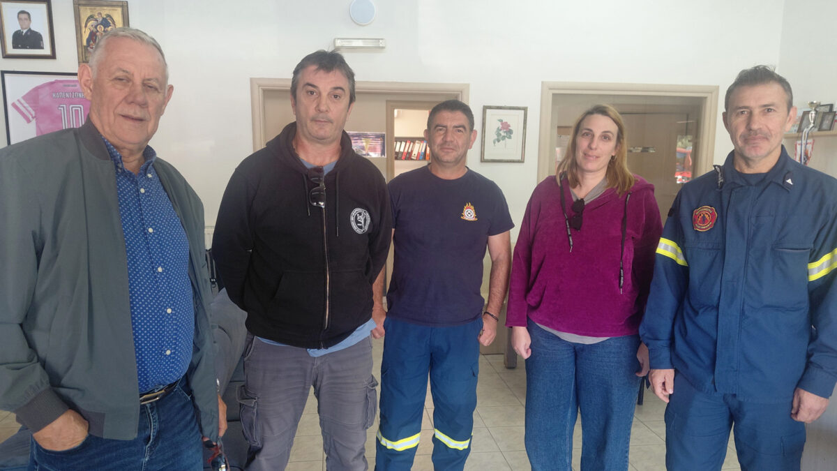 ΚΚΕ: Επισκέφθηκε Δασονομείο Ευπαλίου και Πυροσβεστική Υπηρεσία Ναυπάκτου